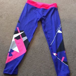Under armor girls youth medium capris